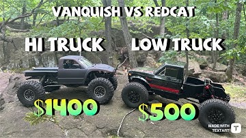 VRD Carbon vs Ascent Fusion. Hi truck - Low truck battle