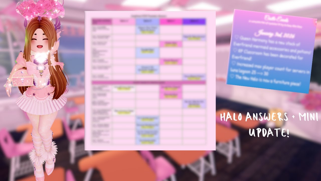 ✨💕How to win Eternity's Aim Everfriend Halo 2026 + Mini update!