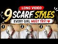 Wait for Style No. 8 😍 Most Cute Look Ever#KoreanFashion#scarfstyle#1m 