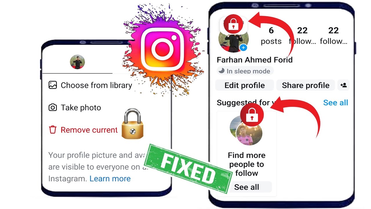 Come bloccare la tua immagine del profilo su Instagram || nuovo ...