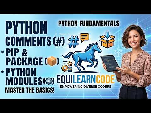 [Hindi] Python Modules & pip Explained for Beginners 🐍 | Python Tutorial 2026