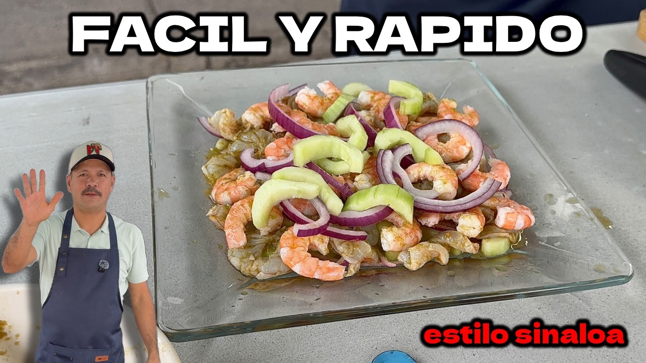 Como hacer AGUACHILE MIXTO ESTILO SINALOA