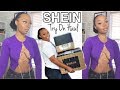 My BIGGEST SHEIN Try On Haul - Shoes, Bags, Clothes - CharniqG