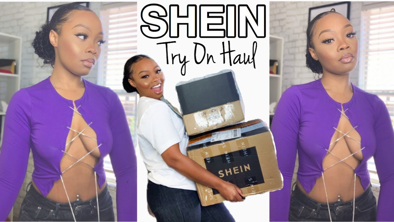 My BIGGEST SHEIN Try On Haul - Shoes, Bags, Clothes - CharniqG