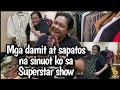 #NoraAunorStory_16 ANG AKING MGA SAPATOS AT DAMIT NA GINAMIT SA SUPERSTAR SHOW ❤❤❤