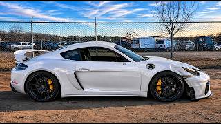 Insurance Totaled my $130,000 718 Porsche GT4, I Fixed it for $30