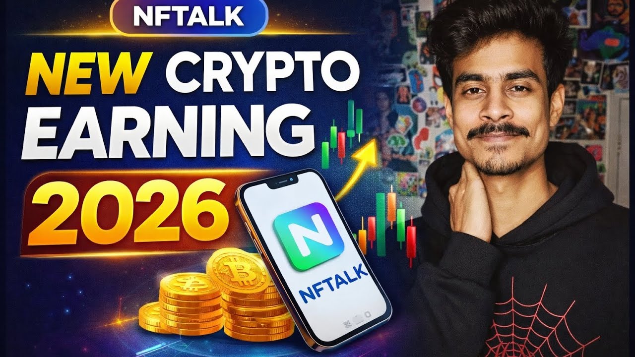 💵New Crypto Earning app 2026 APP NAME _ NFTALK TRUSTED EARNING PLATFORM 💵 🤑 