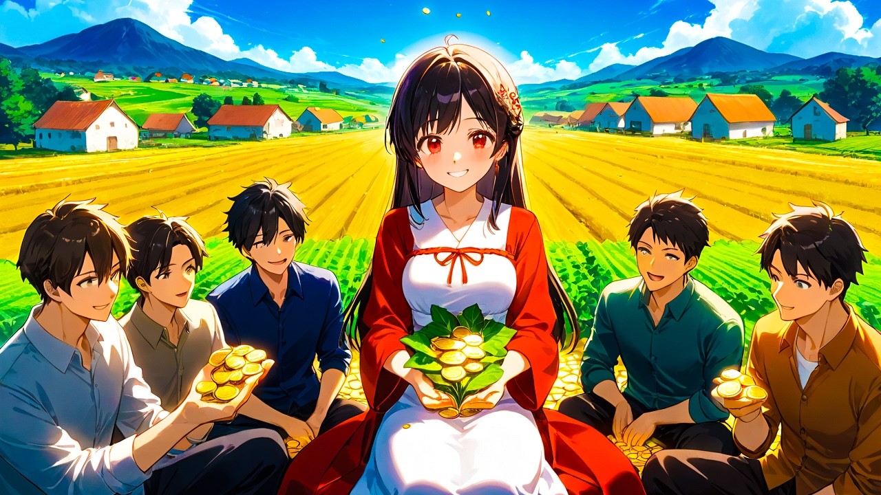 I Woke Up in Poor Village with 5 Husbands—But With Medical Farming Space I'll Make Us Rich