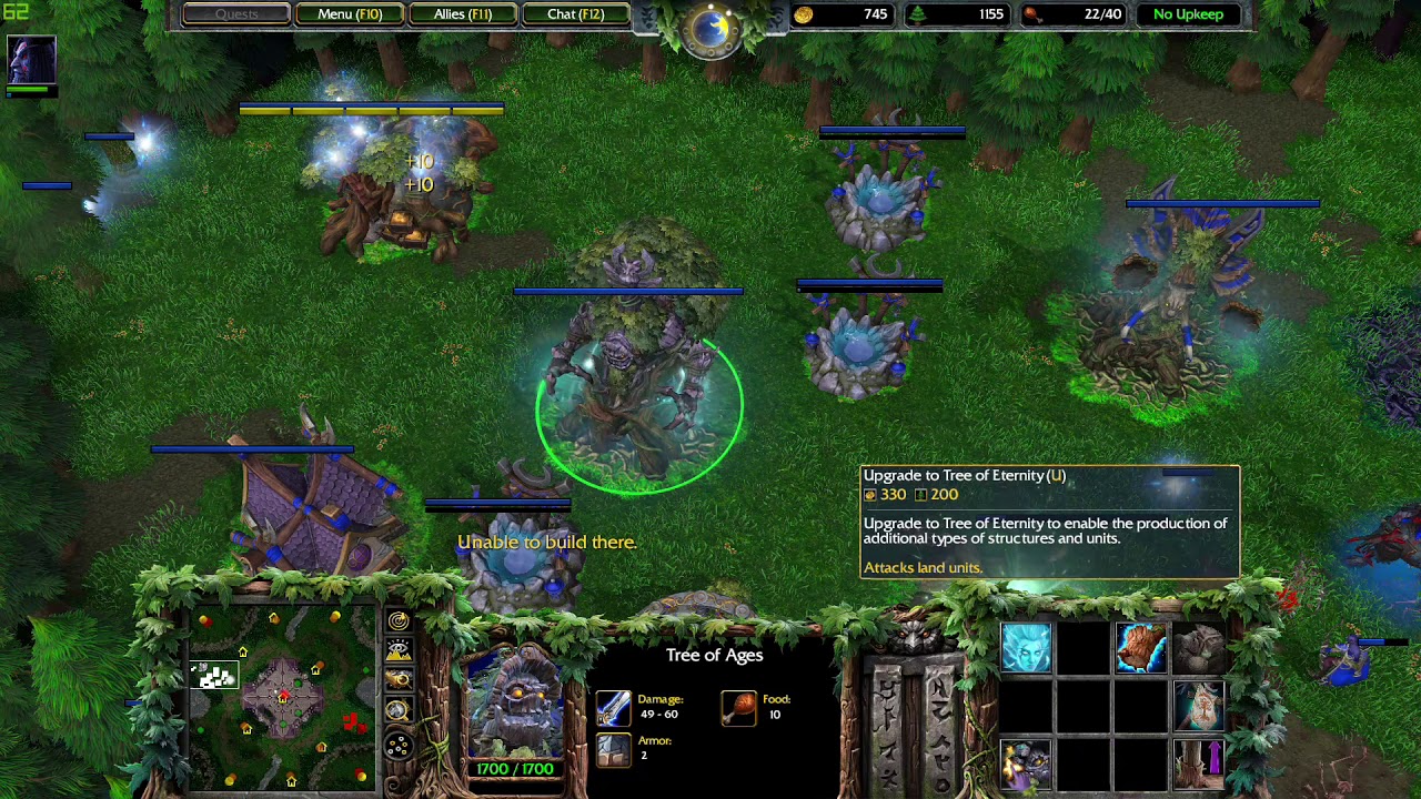 Warcraft III Reforge Night Elf Vs Night Elf NE VS NE Hippogryph Ryder Play