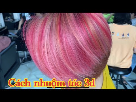 Cách nhuộm tóc 3d ,hùng đông tinh