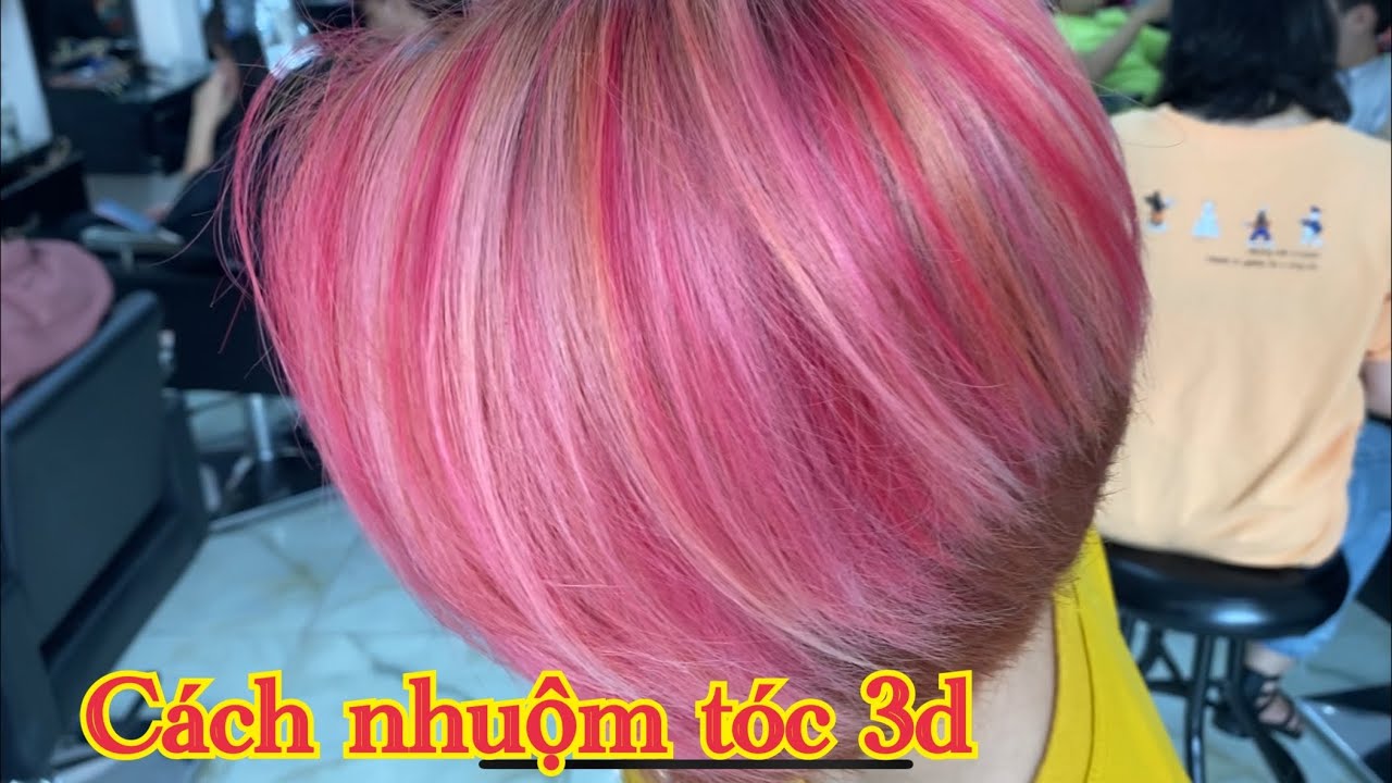 Cách nhuộm tóc 3d ,hùng đông tinh - YouTube