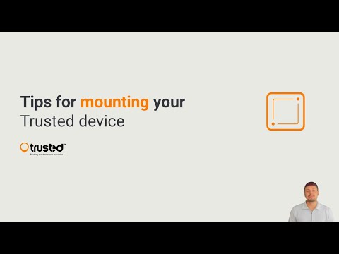 Tipps zur Montage Ihres Trusted Geräts