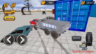 Loaded Truck Crash Engine Damage Simulator - Android Gameplay HD screenshot 2
