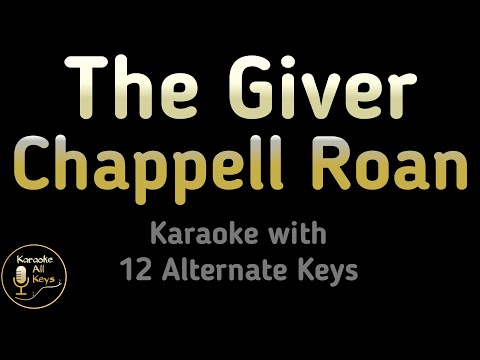 Video thumbnail for Chappell Roan - The Giver Karaoke Instrumental Lower Higher Male &