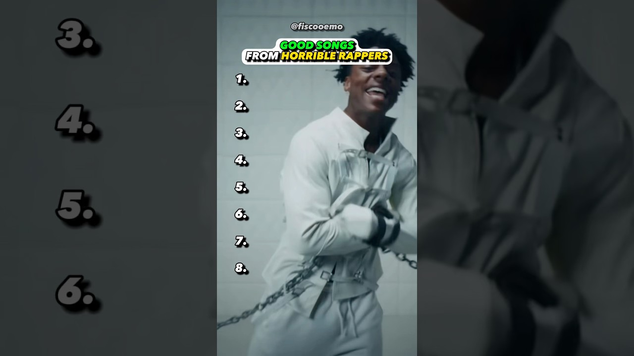 Great Songs From HORRIBLE Rappers