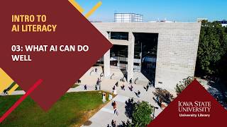 03: What AI Can Do Well