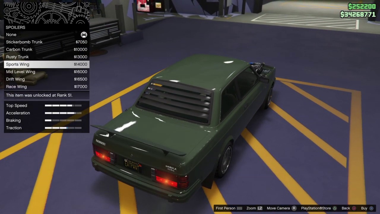 GTA Online: Vulcar Nebula Turbo customisation