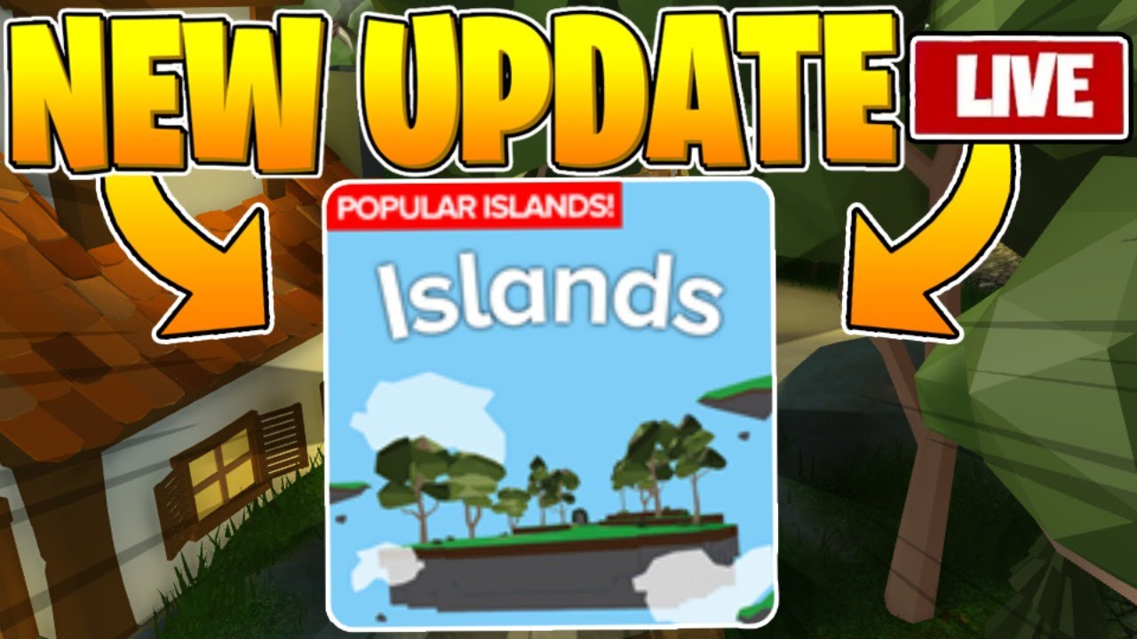 Roblox Islands New Popular List Update Was Shut Down Roblox Live Stream Youtube - roblox how to update about