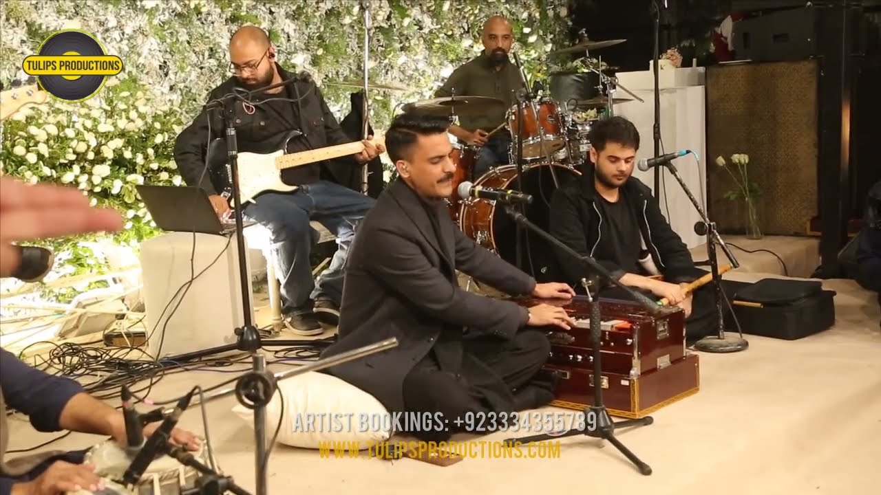 How to Hire Zeeshan Ali Ghazal Singer for Luxury Weddings in Lahore | Tulips Productions