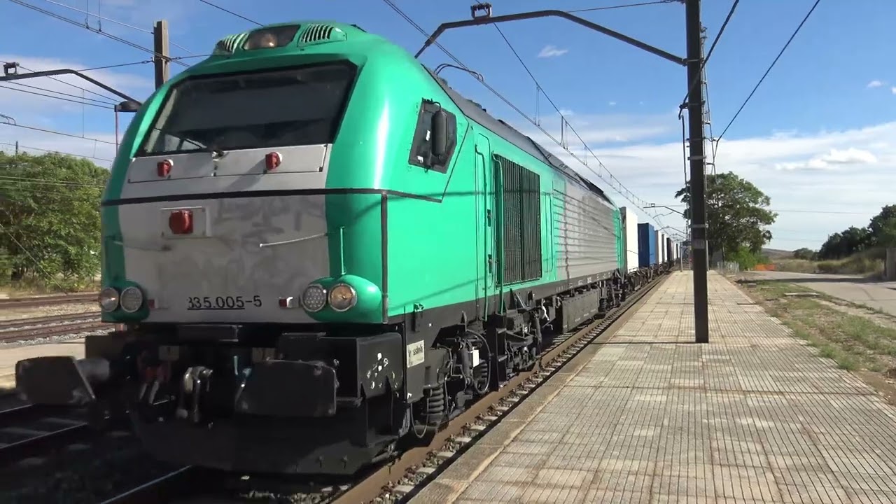 Un día de trenes en La Encina
