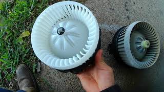 Chrysler 200 How to replace Ac blower/ noise behind dash