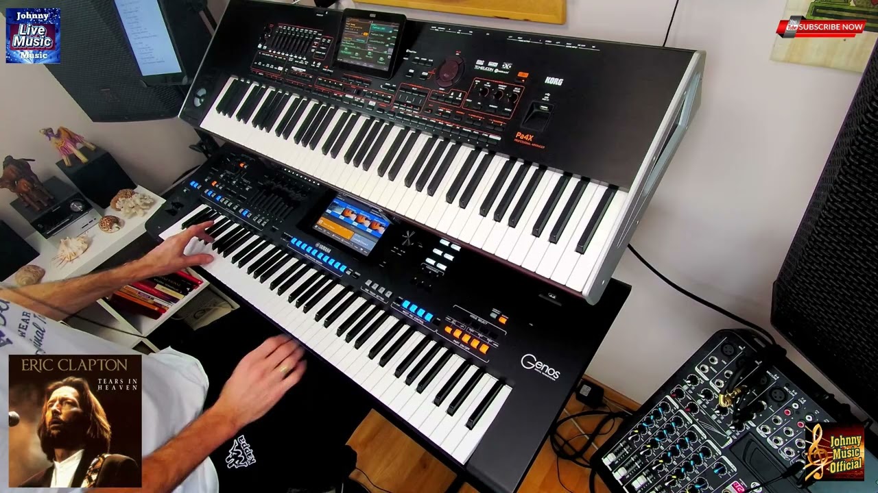 Eric Clapton Hit Mix | Yamaha Genos & Korg Pa4X Live Keyboard