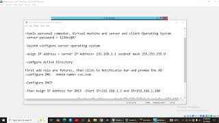 Configure Server 2012 and client AD,DNS,DHCP,Joining in vbox part 7