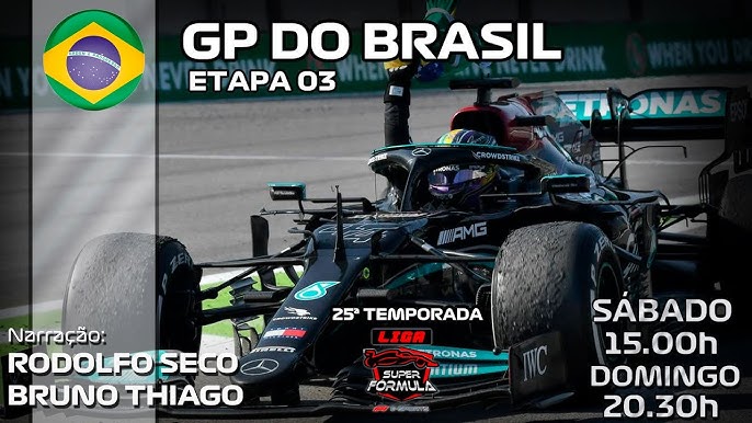 LIGA SUPER FORMULA - F1 2023 PS4/PS5 - GP DO BRASIL - ETAPA 03