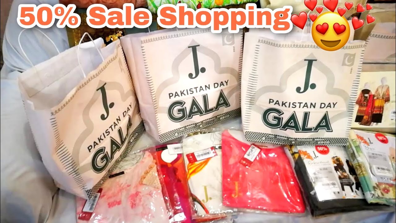 J. Junaid jamshid Sale 2021 | Sale Shopping 2021