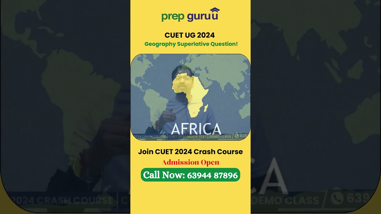 Geography Superlative Question! 