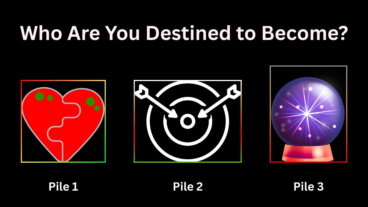 Who are You Destined to Become? Pick-a-Card. Tarot Reading.