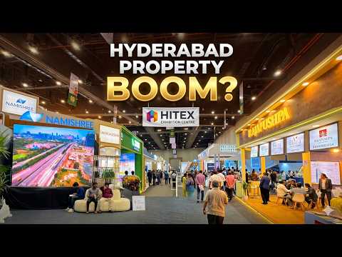 Vlog Inside Hyderabad’s Biggest Property Show at HITEX - Our Door got Locked!