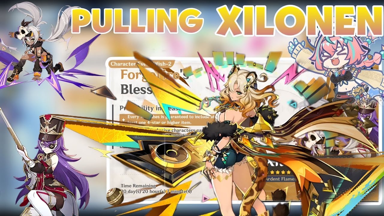 XILONEN PULLING  |  Genshin Impact  |  Hard Luck  |  Genshin Gachha