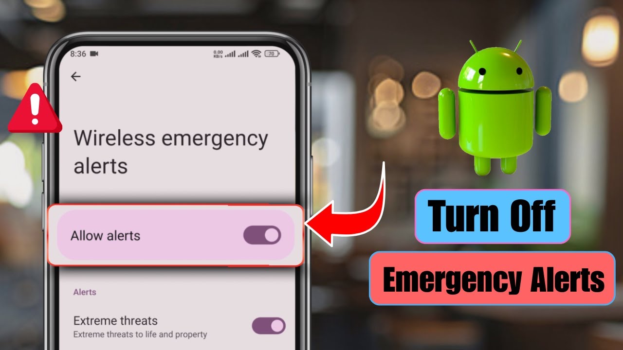 How to Turn Off Emergency Alerts