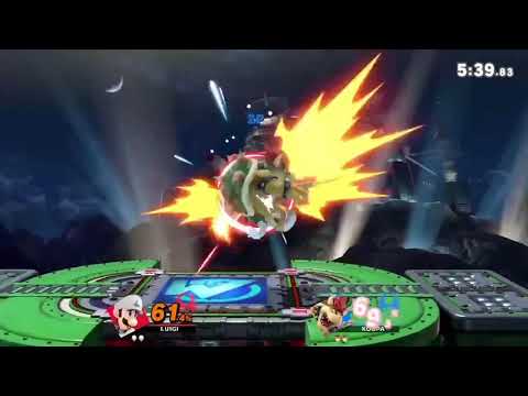 【スマブラSP】ルイージ 驚愕の120%撃墜コンボ！！