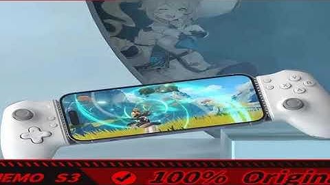 Memo S3 Gamepad Type-C Mobile Phone Controller Hall Effect Stretching Handle Stick Joystic