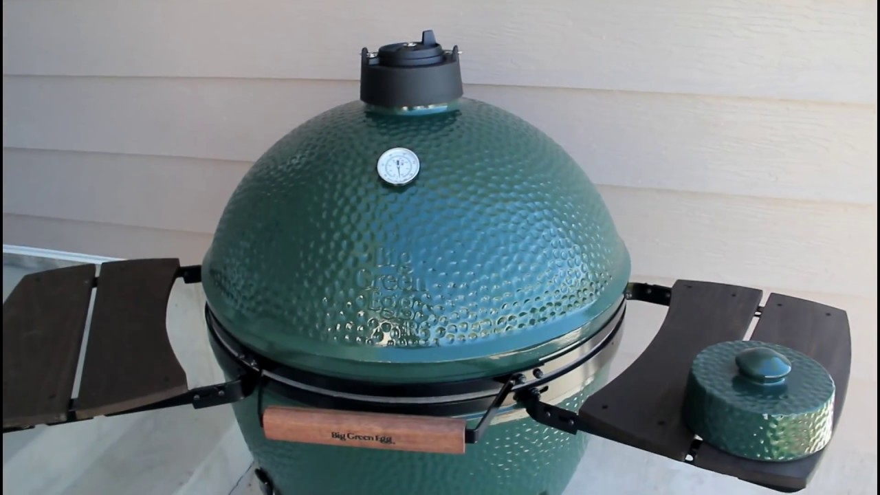 New Big Green Egg BBQ YouTube
