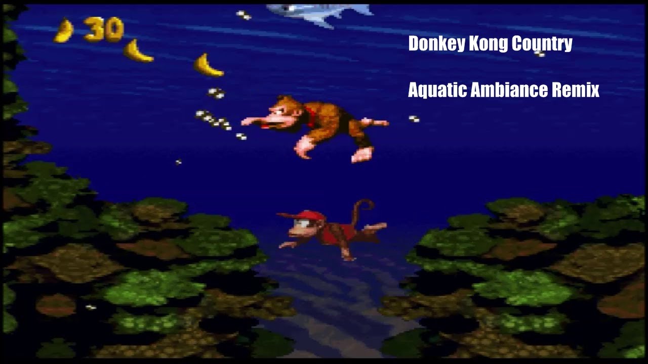 Donkey Kong Country - Aquatic Ambiance Cover - YouTube