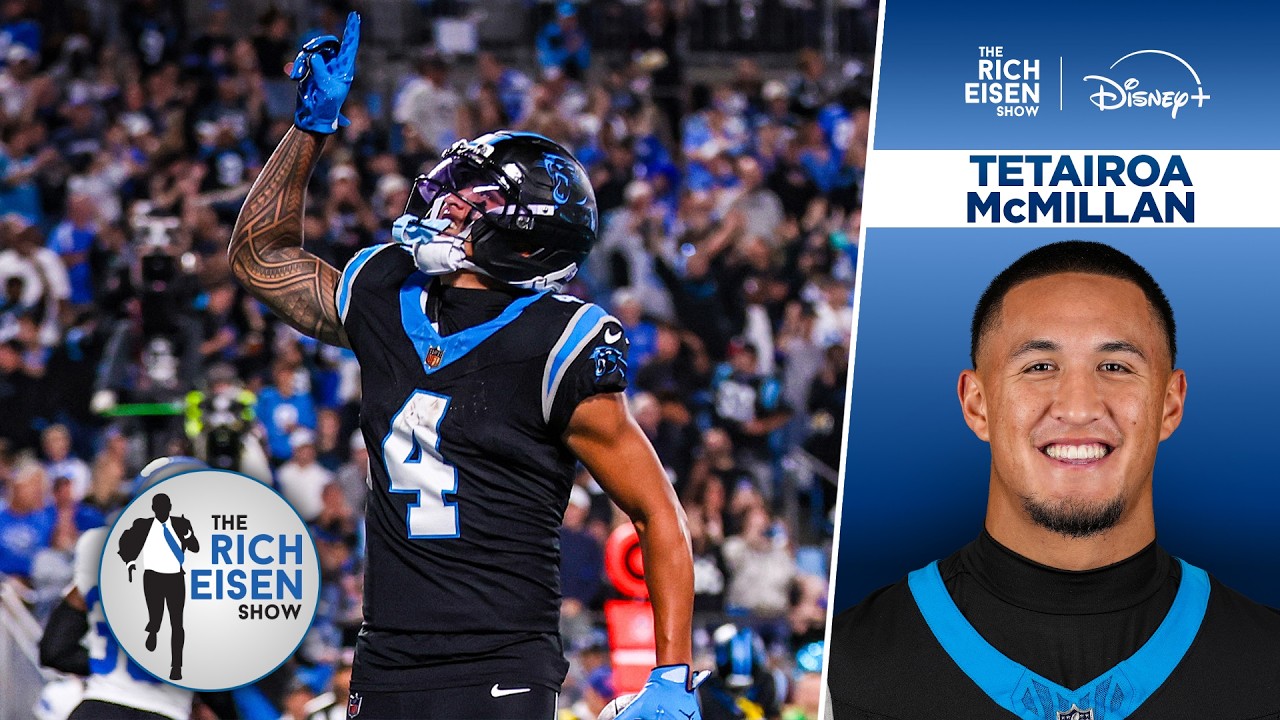 You Won’t Believe What Panthers WR Tetairoa McMillan Did with His OROY Award | The Rich Eisen Show