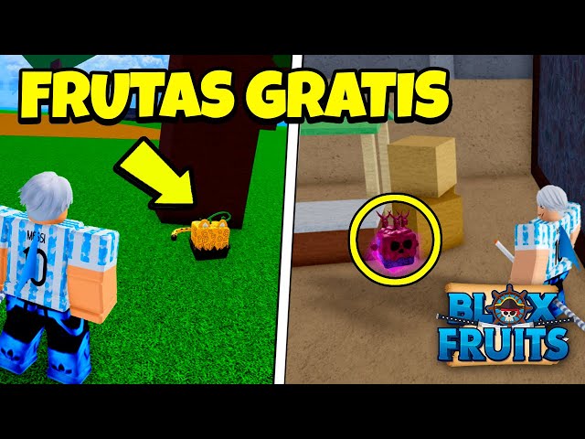 Como conseguir FRUTAS gratis y facil en BLOX FRUIT #bloxfruits