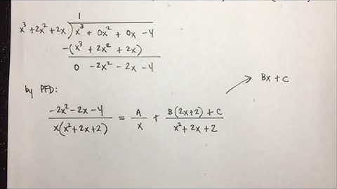 Lesson 15: Integration by Partial Fractions (Case 3 - Distinct Quadratic Factors Part 1)