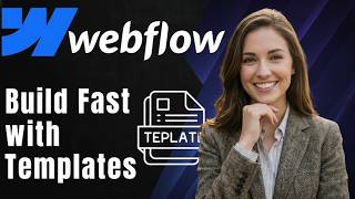 Website schnell mit Webflow Library Templates bauen | Ohne Code (No-Code)