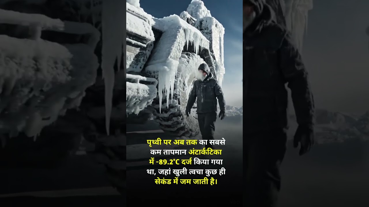 ANTARCTICA MINUS TEMPERATURE WORLD 
