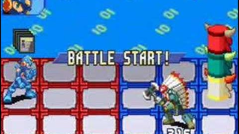 MMBN 5 Team Colonel: TomahawkMan Beta and NumberMan Beta