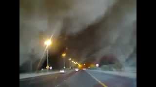 A dust storm in dubai