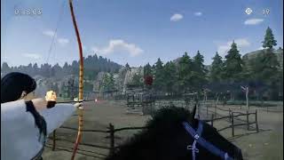 Maestría en tiro con arco a caballo, Ushigome Edo #riseoftheronin #gaming #maestría #gameplay screenshot 5