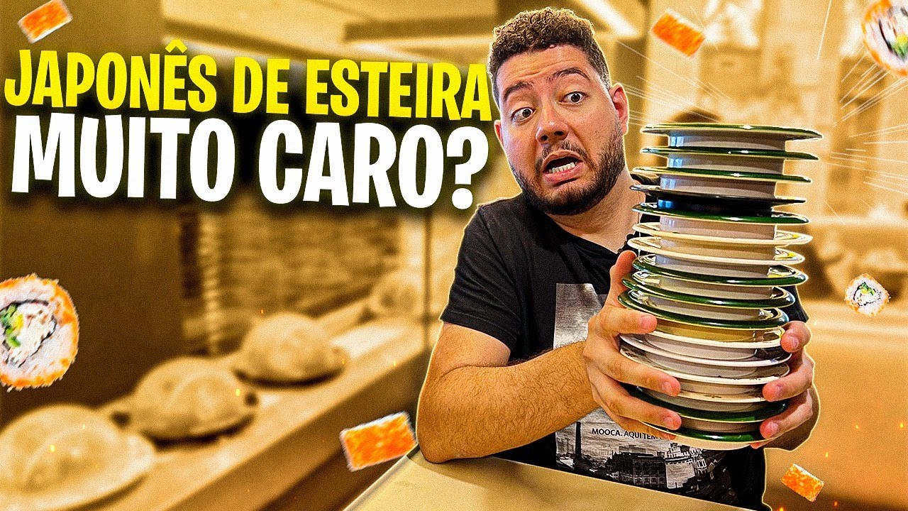 JAPONÊS COM ESTEIRA DE SUSHI EM SP !!! - TuristandoSP