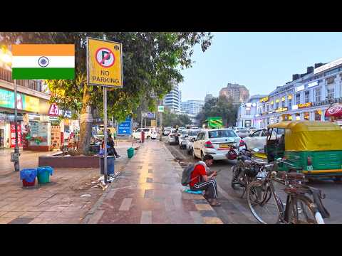 New Delhi Walking Tour 2026 🇮🇳 | Real Streets of India (4K)