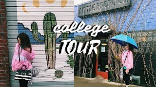 UNIVERSITY OF ARKANSAS COLLEGE TOUR VLOG