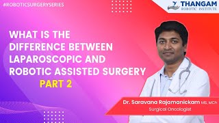 What is the difference between laparoscopic and robotic surgery?  Part 2 | robotic surgery Institute Robotic Surgery Vs Laparoscopic Surgery Part 2